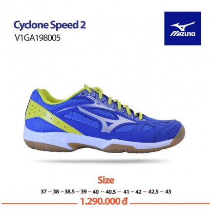 Giày Cyclone speed 2 Xanh Vàng
